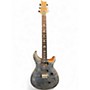 Used PRS SE Custom 24 Trans Gray Solid Body Electric Guitar Trans Gray