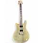 Used PRS SE Custom 24 Trans Green Solid Body Electric Guitar Trans Green