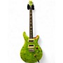 Used PRS SE Custom 24 Trans Green Solid Body Electric Guitar Trans Green