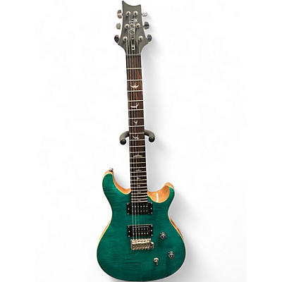 Used PRS SE Custom 24 Trans Green Solid Body Electric Guitar
