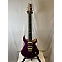 Used PRS Used PRS SE Custom 24 Trans Purple Solid Body Electric Guitar Trans Purple