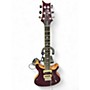 Used PRS SE Custom 24 Trans Purple Solid Body Electric Guitar Trans Purple