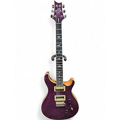 Used PRS SE Custom 24 Trans Purple Solid Body Electric Guitar