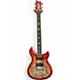 Used PRS SE Custom 24 Trans Red Solid Body Electric Guitar Trans Red