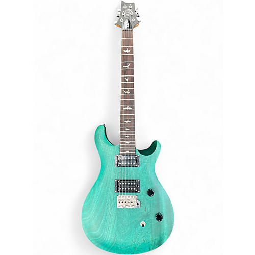 Used PRS SE Custom 24 Turquoise Solid Body Electric Guitar Turquoise