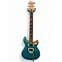 Used PRS SE Custom 24 Turquoise Solid Body Electric Guitar Turquoise