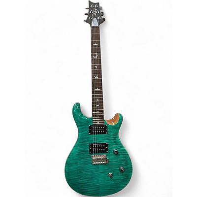 Used PRS SE Custom 24 Turquoise Solid Body Electric Guitar