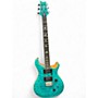 Used PRS SE Custom 24 Turquoise Solid Body Electric Guitar Turquoise