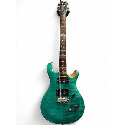 Used PRS SE Custom 24 Turquoise Solid Body Electric Guitar