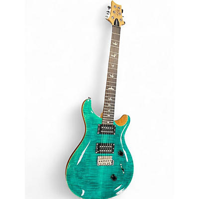 Used PRS SE Custom 24 Turquoise Solid Body Electric Guitar