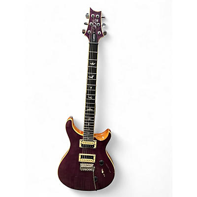 Used PRS SE Custom 24 VIOLET Solid Body Electric Guitar