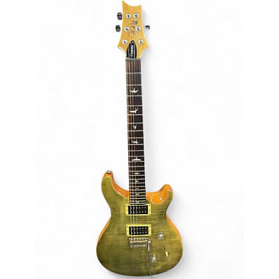 Used PRS SE Custom 24 Verde green Solid Body Electric Guitar