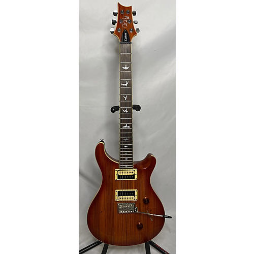 PRS Used PRS SE Custom 24 Vintage Sunburst Solid Body Electric Guitar Vintage Sunburst