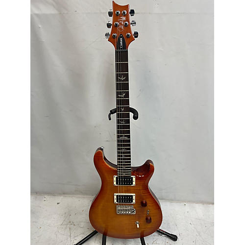 PRS Used PRS SE Custom 24 Vintage Sunburst Solid Body Electric Guitar Vintage Sunburst