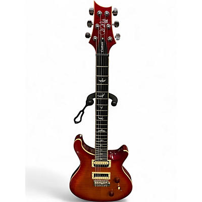 Used PRS SE Custom 24 Vintage Sunburst Solid Body Electric Guitar