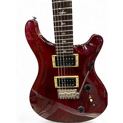 Used PRS SE Custom 24 Wine Red Solid Body Electric Guitar