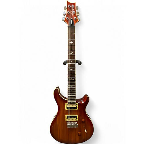 Used PRS SE Custom 24 ZEBRAWOOD Solid Body Electric Guitar ZEBRAWOOD