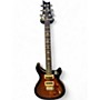 Used PRS SE Custom 24 black gold Solid Body Electric Guitar black gold