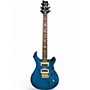 Used PRS SE Custom 24 blue Solid Body Electric Guitar blue