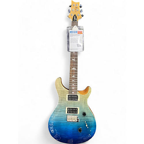 PRS Used PRS SE Custom 24 blue fade Solid Body Electric Guitar blue fade