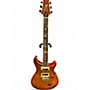 Used PRS SE Custom 24 exotic burl sunburst Solid Body Electric Guitar exotic burl sunburst
