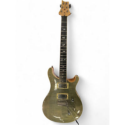 Used PRS SE Custom 24 green burst Solid Body Electric Guitar