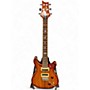 Used PRS SE Custom 24 zebra wood Solid Body Electric Guitar zebra wood