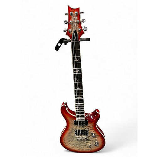 Used PRS SE Custom 2408 Charcoal Cherry Burst Solid Body Electric Guitar Charcoal Cherry Burst