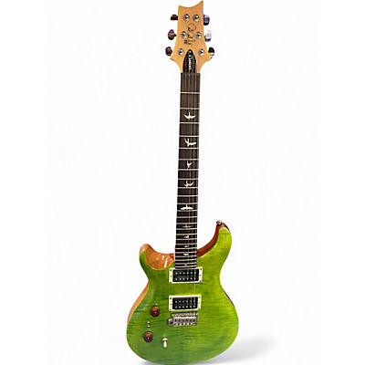 Used PRS SE Custom 2408 Eriza Verde Solid Body Electric Guitar