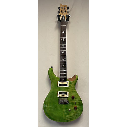 PRS Used PRS SE Custom 2408 Green Solid Body Electric Guitar Green