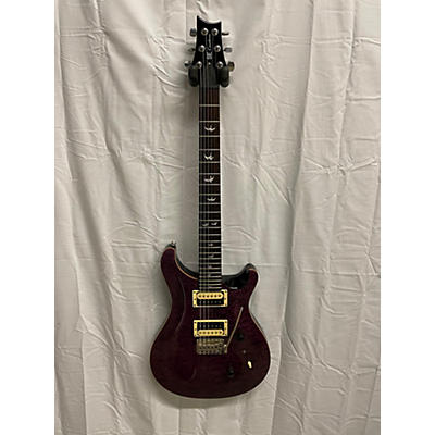 PRS Used PRS SE Custom Purple Solid Body Electric Guitar