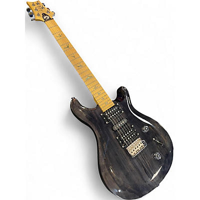 Used PRS SE Custom Swamp Ash Charcoal Solid Body Electric Guitar
