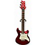 Used PRS SE EG Metallic Red Solid Body Electric Guitar Metallic Red