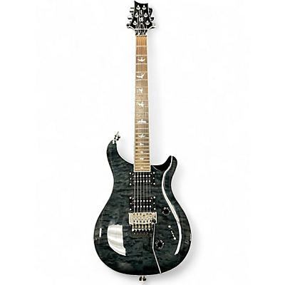 Used PRS SE Floyd Custom CHARCOAL BURST Solid Body Electric Guitar