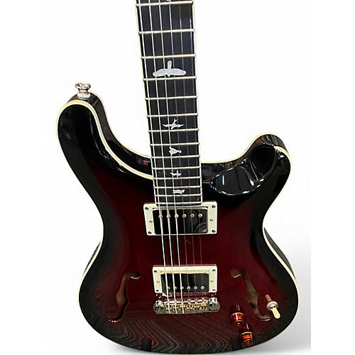 Used PRS SE HOLLOWBODY BLACK CHERRY BURST Hollow Body Electric Guitar BLACK CHERRY BURST
