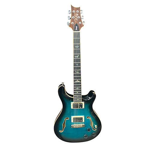 PRS Used PRS SE HOLLOWBODY II PIEZO PEACOCK BLUE Hollow Body Electric Guitar PEACOCK BLUE