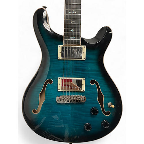 PRS Used PRS SE HOLLOWBODY II PIEZO PEACOCK BLUE Hollow Body Electric Guitar PEACOCK BLUE