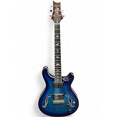 Used PRS SE Hollowbody II Peacock Blue Hollow Body Electric Guitar