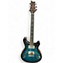 Used PRS SE Hollowbody II Piezo Peacock Blue Hollow Body Electric Guitar Peacock Blue