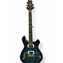 Used PRS SE Hollowbody II Piezo Peacock blue Hollow Body Electric Guitar Peacock blue