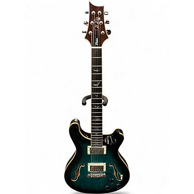 Used PRS SE Hollowbody II Teal Hollow Body Electric Guitar