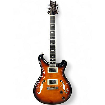 Used PRS SE Hollowbody II Tiger Burst Hollow Body Electric Guitar