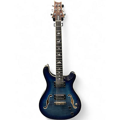 Used PRS SE Hollowbody II Whale Blue Solid Body Electric Guitar
