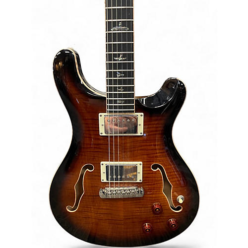 Used PRS SE Hollowbody Piezo Smokeburst Hollow Body Electric Guitar Smokeburst