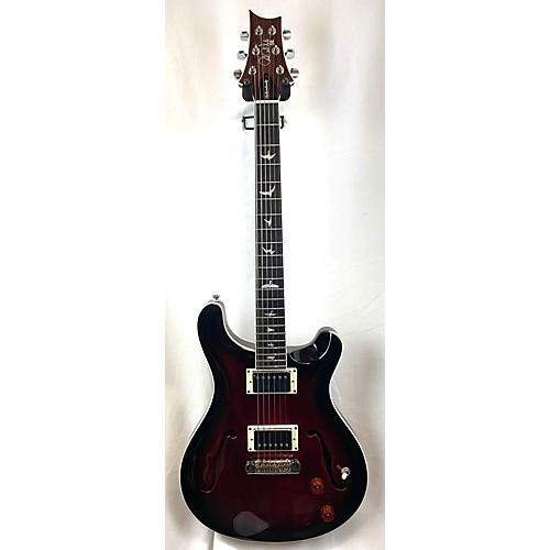 Prs Used PRS SE Hollowbody Red Burst Hollow Body Electric Guitar Red Burst