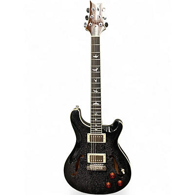 Used PRS SE Hollowbody Trans Black Hollow Body Electric Guitar