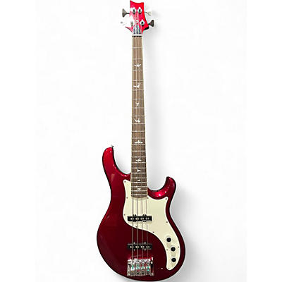 Used PRS SE KESTRAL Metallic Red Electric Bass Guitar