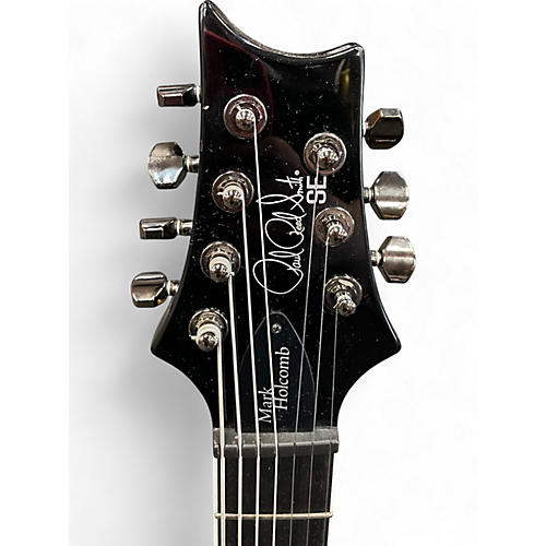 Used PRS SE Mark Holcomb Black Solid Body Electric Guitar Black