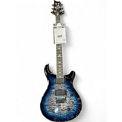 Used PRS SE Mark Holcomb blue to black burst Solid Body Electric Guitar