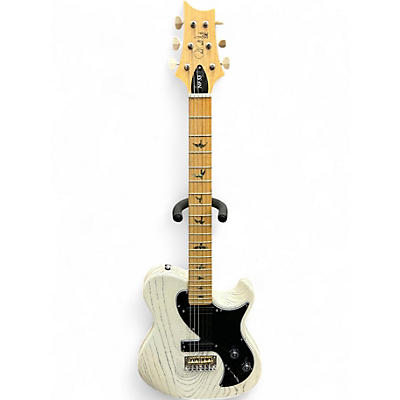 Used PRS SE NF 53 WHITE DOG HAIR Solid Body Electric Guitar